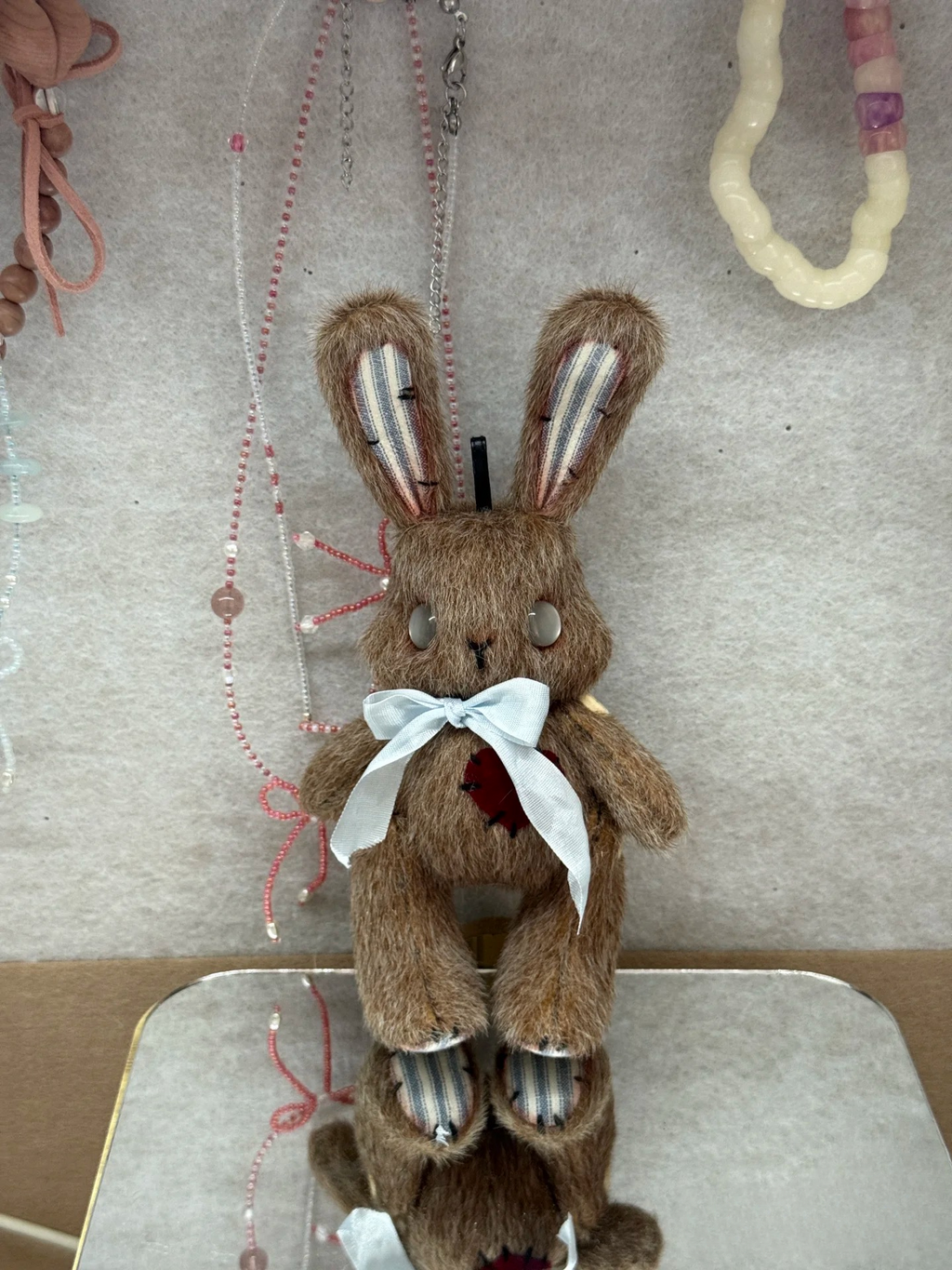 Whimsy Wonder Bunnies DIY Sewing Kit Brown - 16cm Soft Plush Bunny