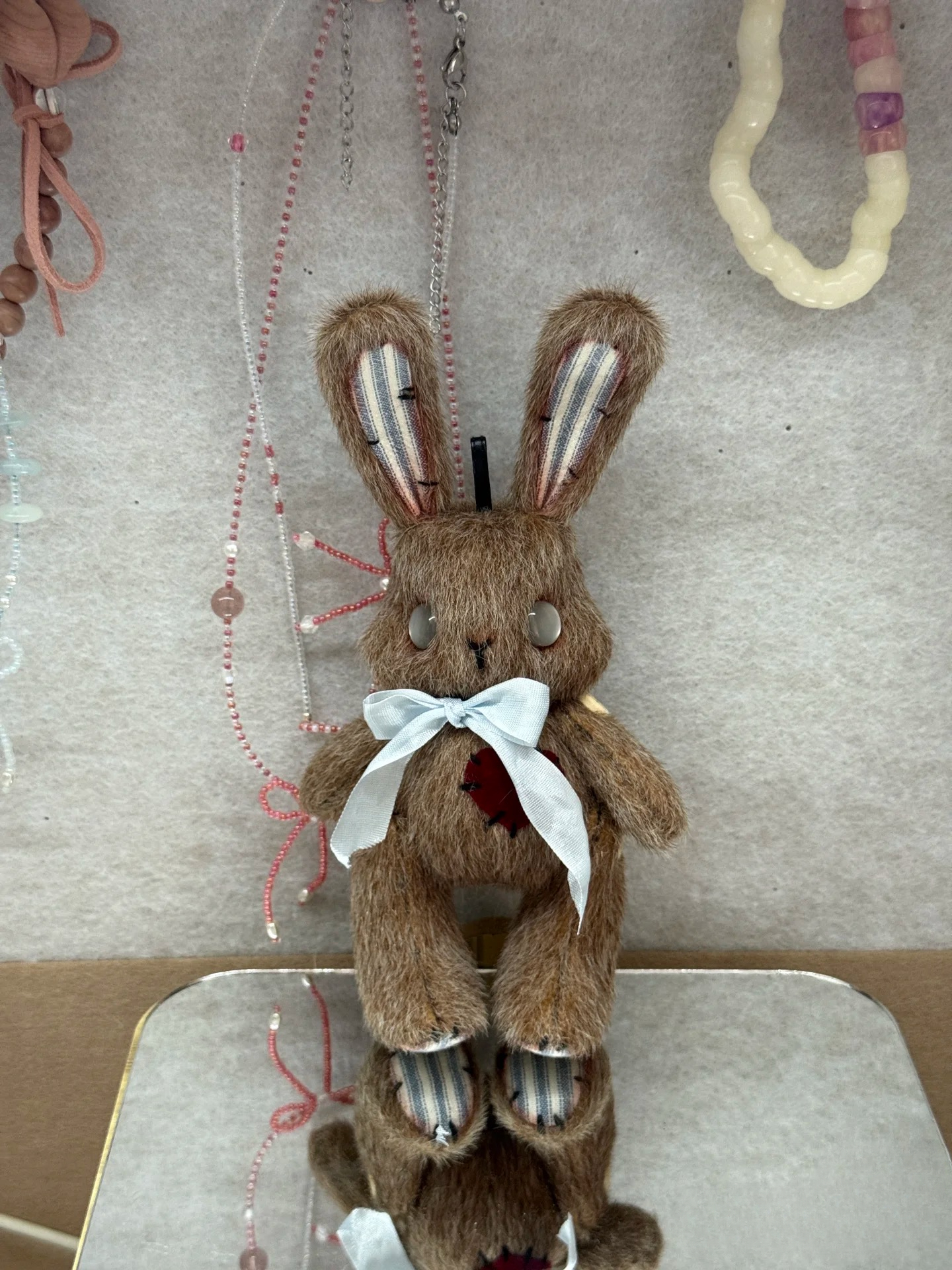 Whimsy Wonder Bunnies DIY Sewing Kit Brown - 16cm Soft Plush Bunny