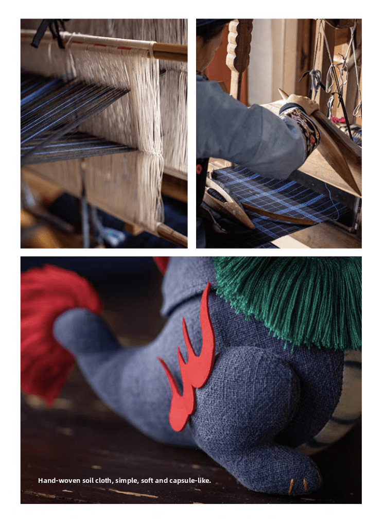 Azure Dragon of the East Legendary Chinese Dragon Embroidery Premium Art Collection - Limited - HeyPouch