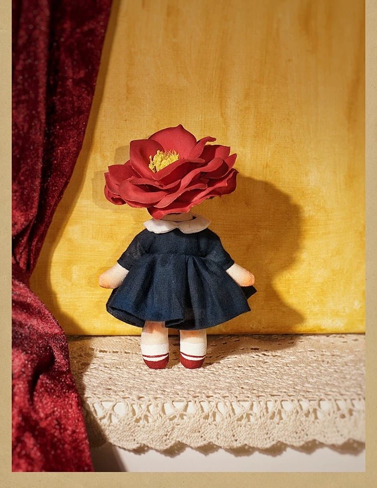 Midnight Rose Promenade DIY Craft Kit - Collectible Doll as Shelf Decor