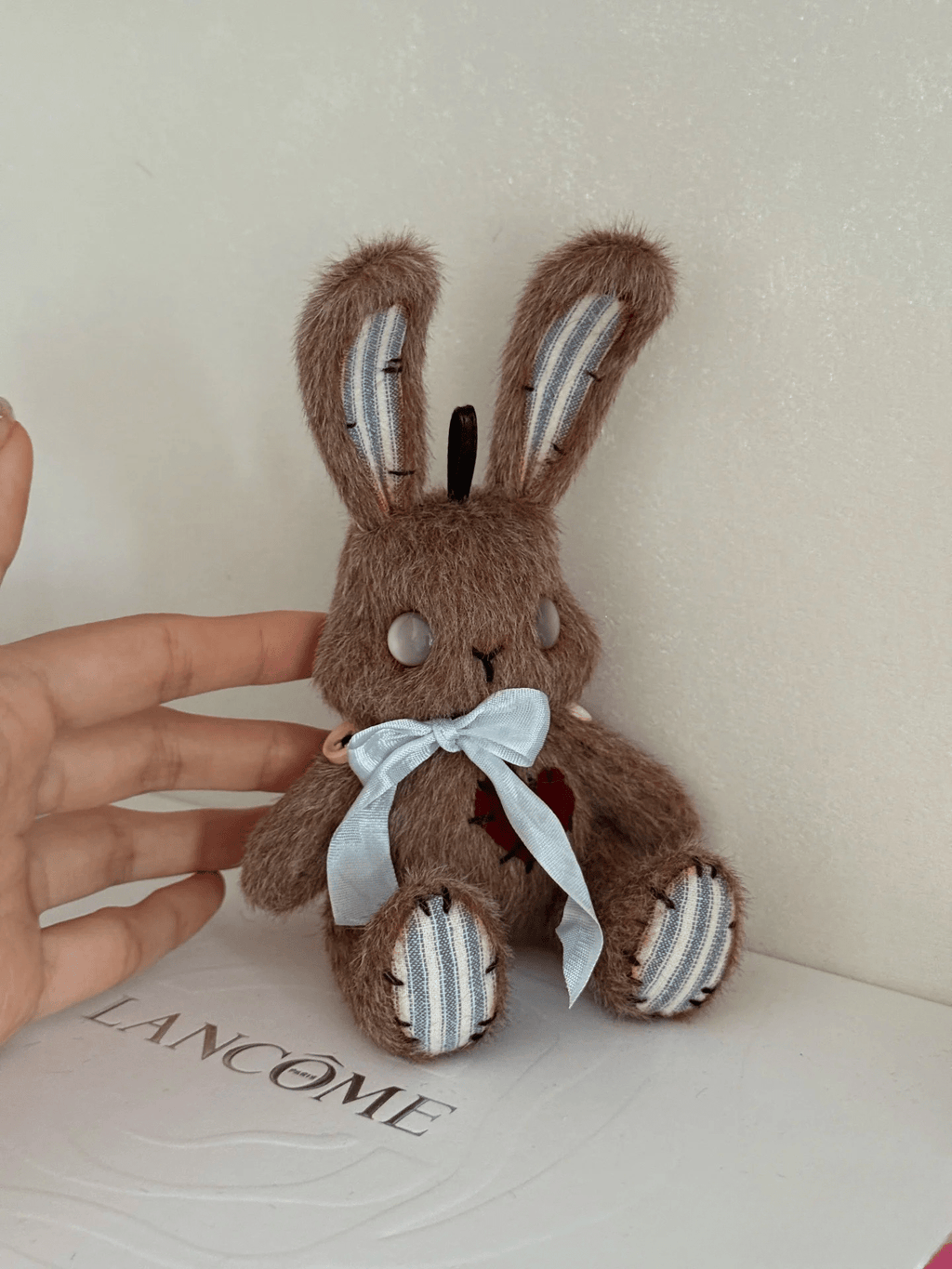 Whimsy Wonder Bunnies DIY Sewing Kit Brown & White - Soft Plush Craft - HeyPouch